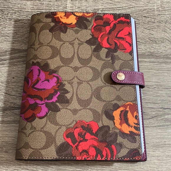 Coach Floral Notebook NWT - Picture 5 of 8